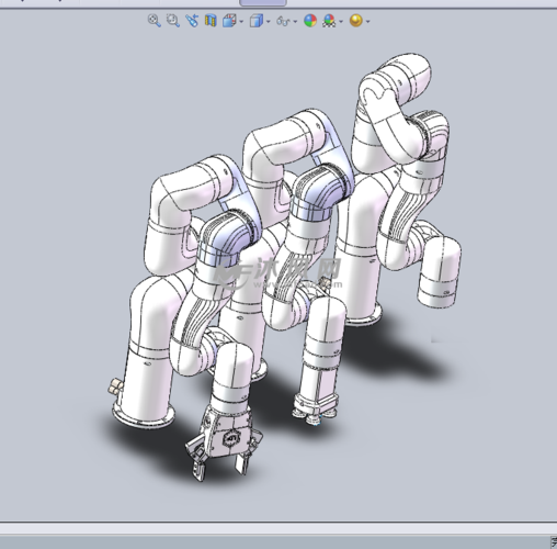 焊接机器人(多自由度)设计模型