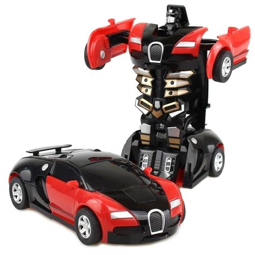 儿童节礼物惯性变形金刚机器人变形玩具车模型男孩玩具